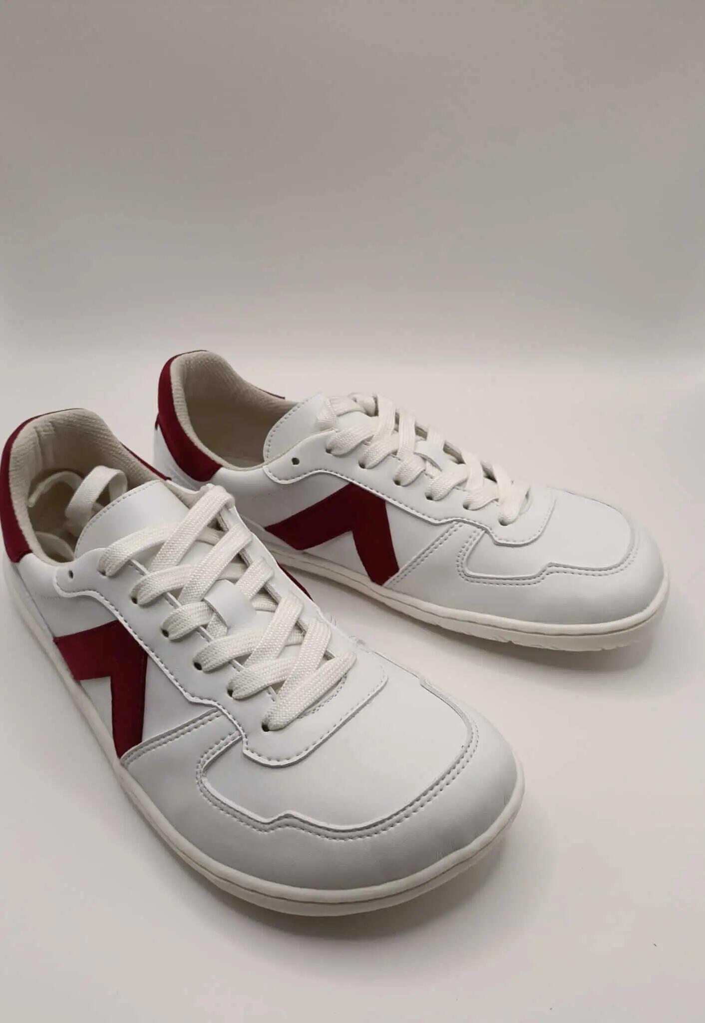 Zapatillas barefoot blanco-cereza_37 3/3