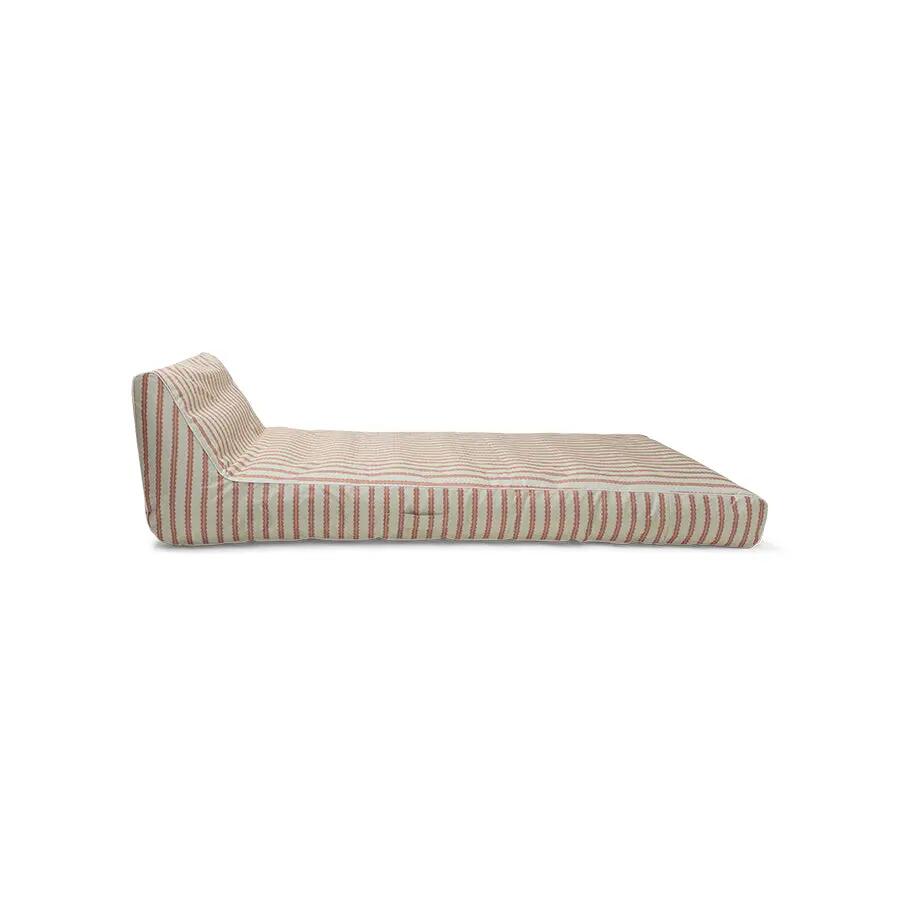 Premium Matelas de piscine - Rouge/Beige - Saint Tropez 2/3