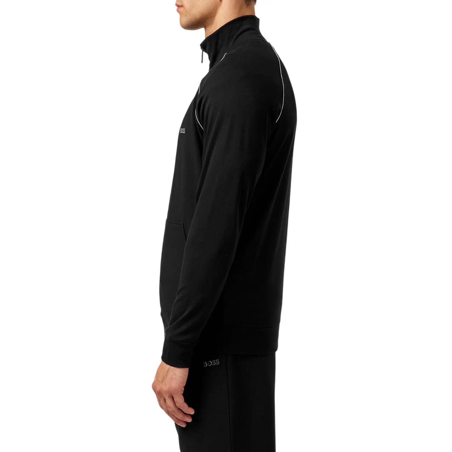 Haut De Survêtement Décontracté Homme (Noir) 4/4