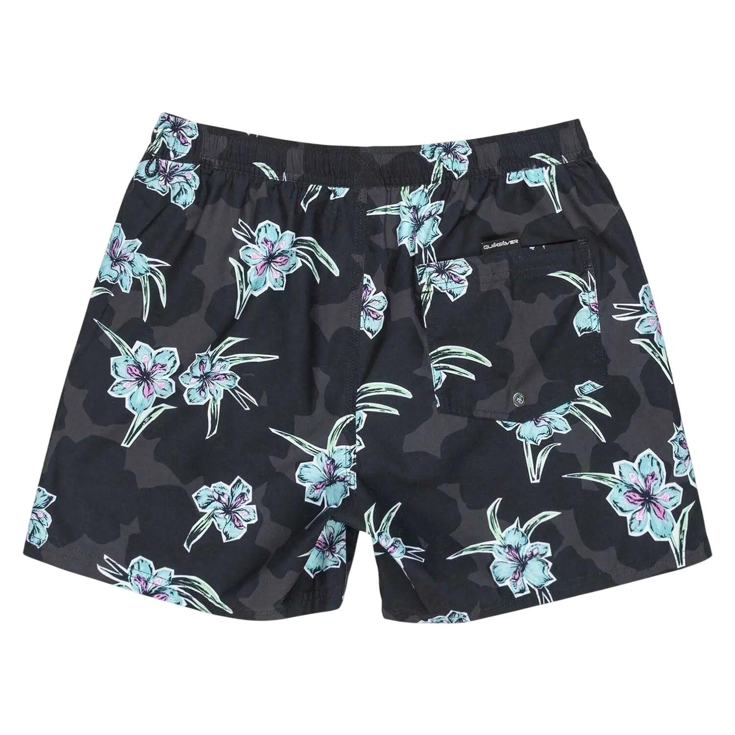 Badeshorts für Herren Schwarz 2/2