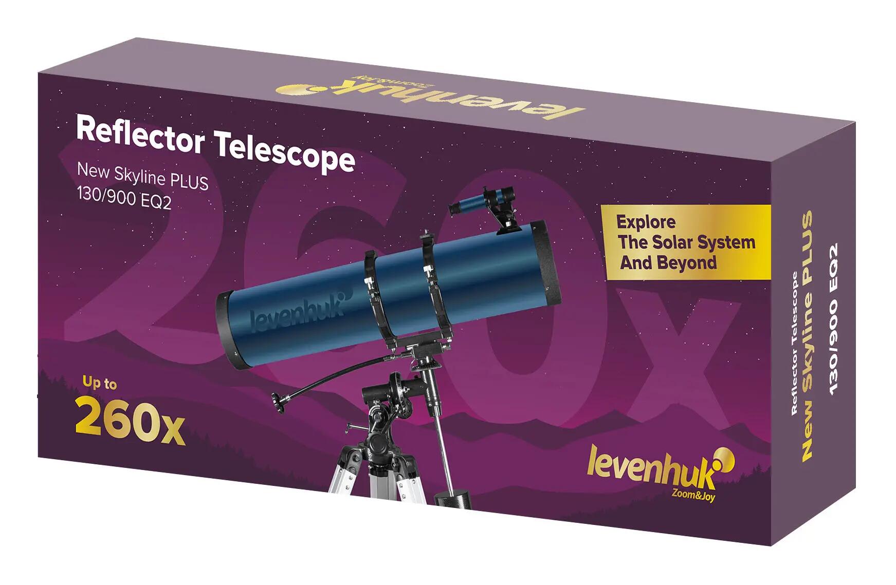Telescopio - Astronomia - Riflattore newtoniano 130mm 900mm EQ2 - Nero 2/2
