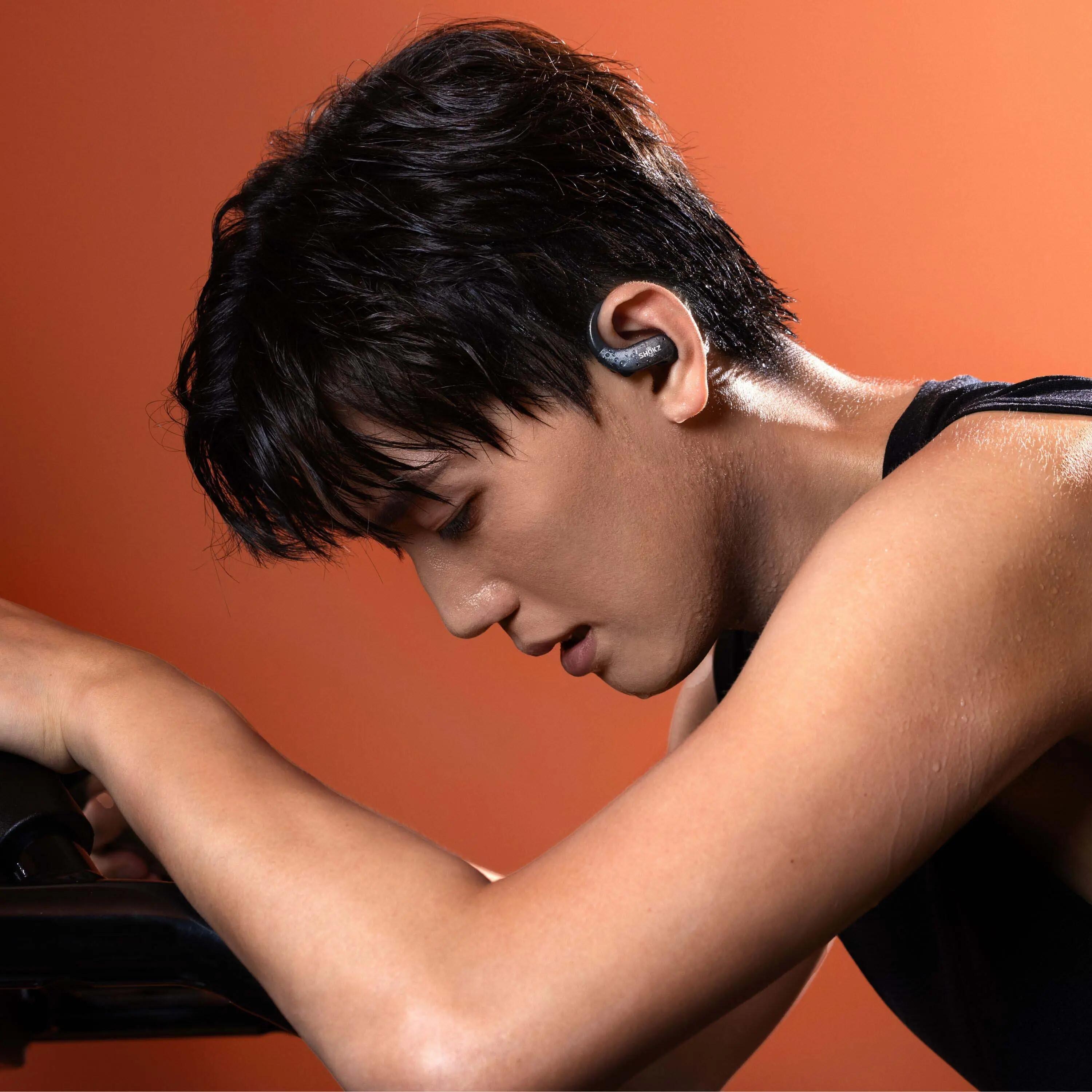 Écouteurs Bluetooth OpenFit Air 2 Noir - Sport & Running 5/7