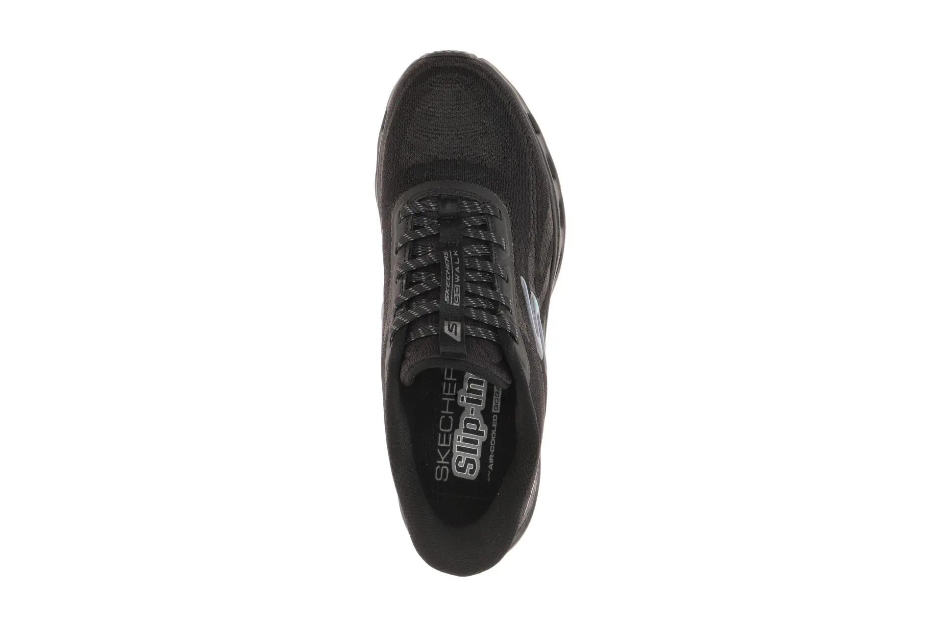 Skechers Go Walk Gliede Step Slipper schwarz SLIP-IN 125144 6/7