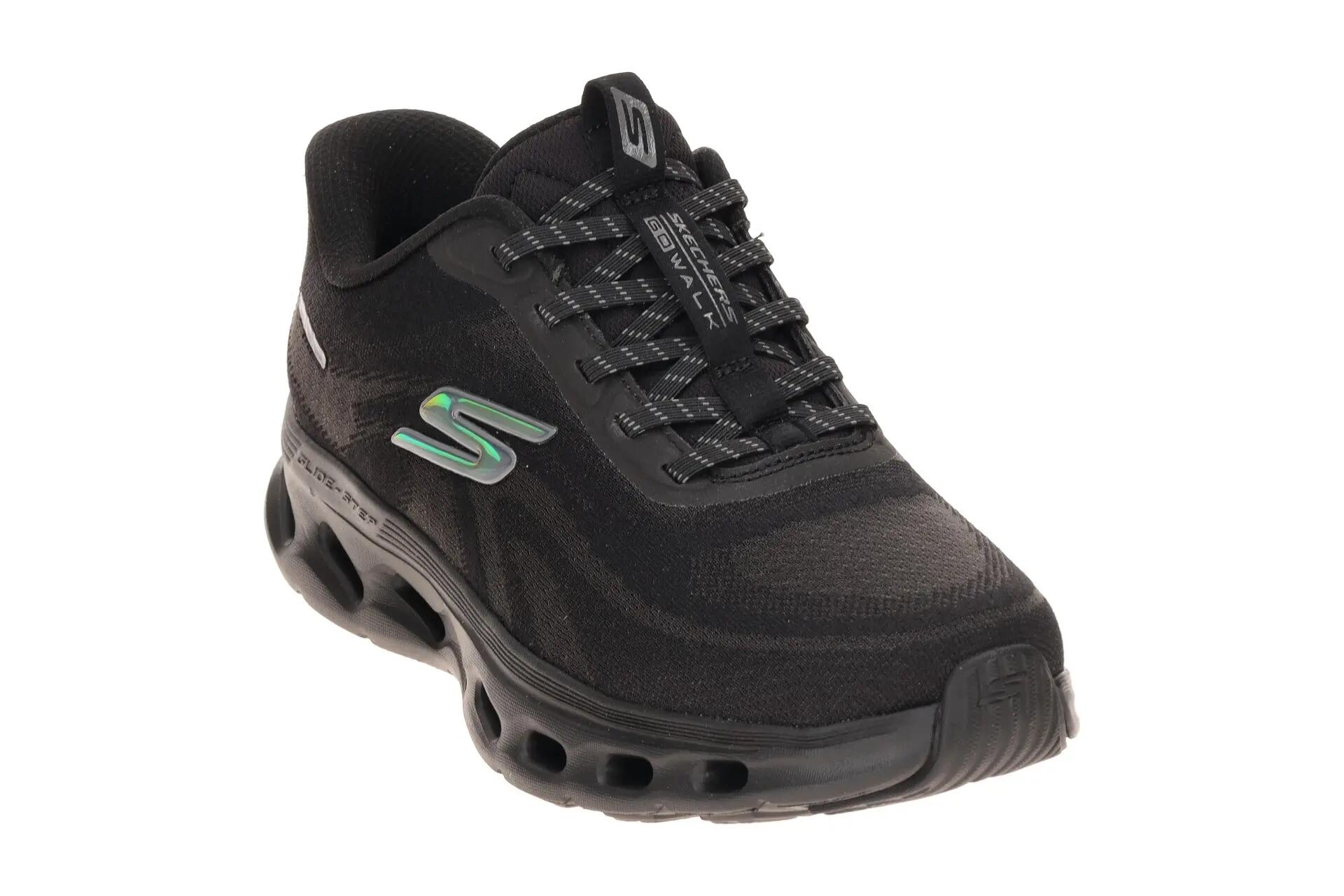 Skechers Go Walk Gliede Step Slipper schwarz SLIP-IN 125144 3/7