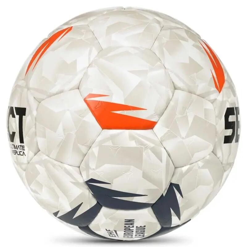 Pallone Select Ultimate Replica EHF Europa League 2026 bianco, misura: 0 3/3