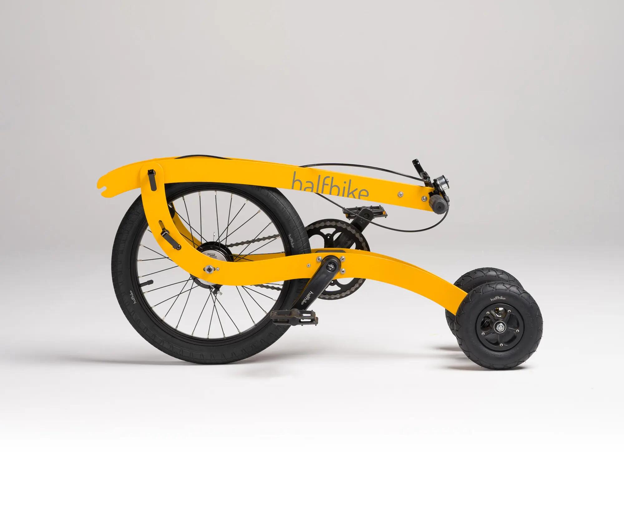 Halfbike | Bicicleta de pie compacta para mover todo el cuerpo 2/3