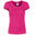 Camiseta Manga Corta Fitness Mujer Joma Verona Fucsia