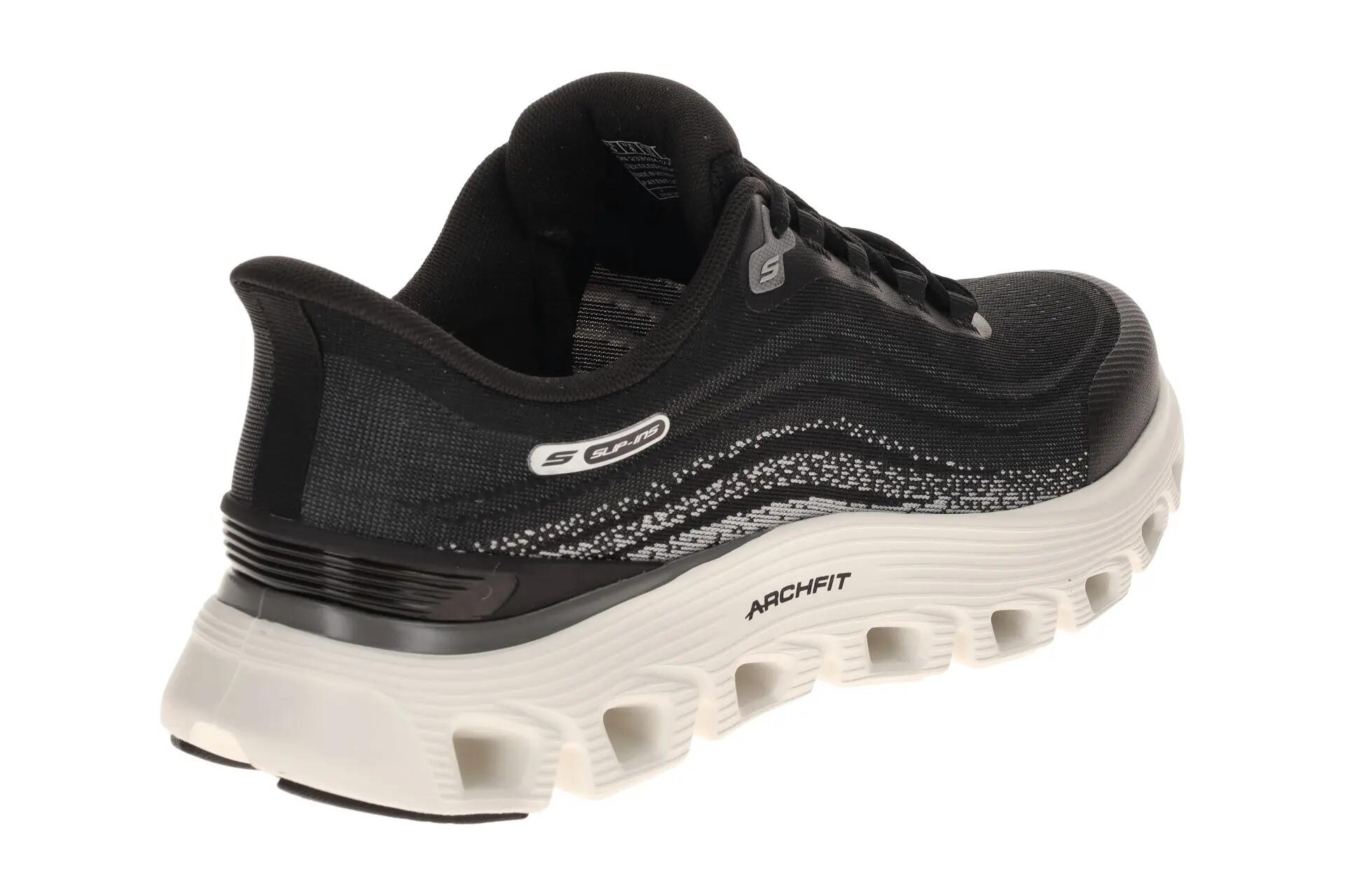Skechers Arch Fit Sneakers Schuhe schwarz Herren GLIDE STEP 233194 4/7