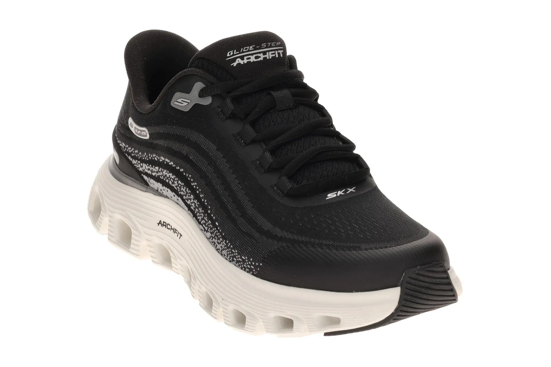 Skechers Arch Fit Sneakers Schuhe schwarz Herren GLIDE STEP 233194 3/7