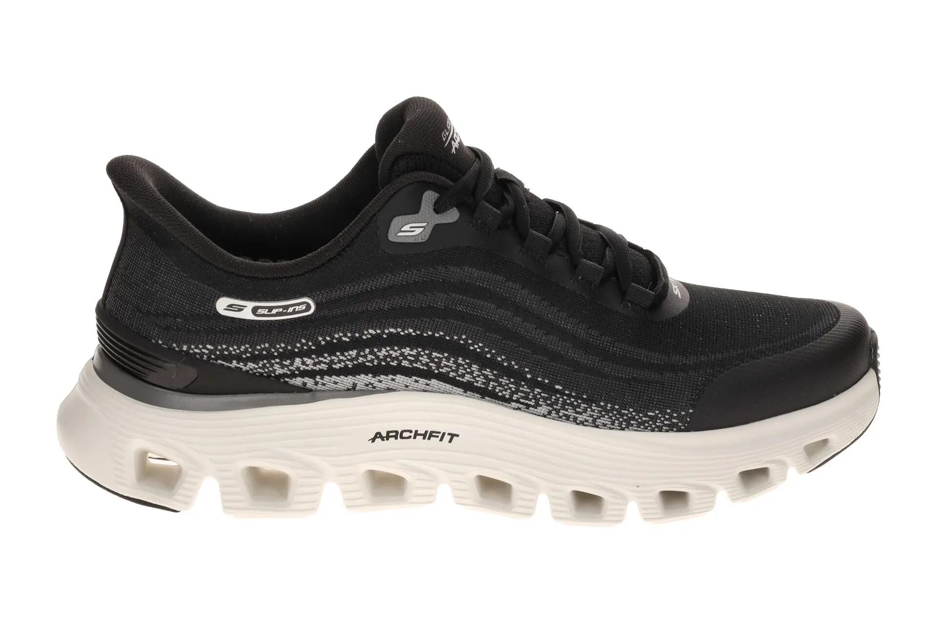 Skechers Arch Fit Sneakers Schuhe schwarz Herren GLIDE STEP 233194 2/7