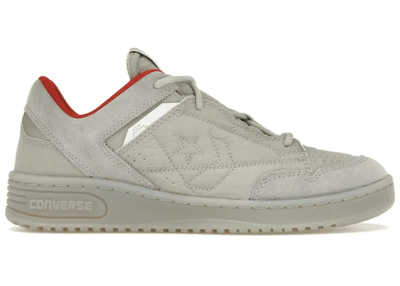 scarpe - walking - uomo - collab - Weapon Ox - flint grey/rosso 2/3