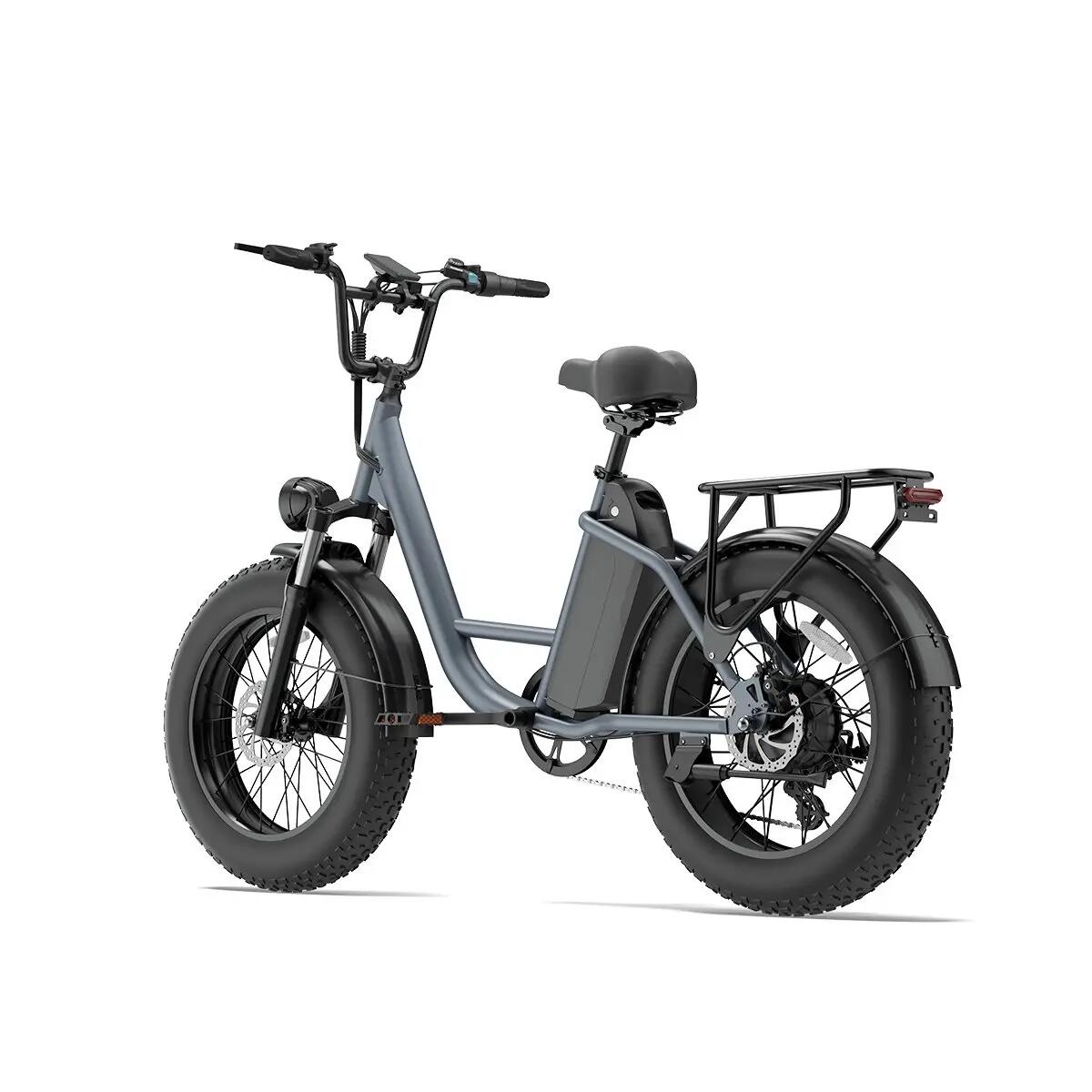 Bicicletta elettrica URLIFE E20 Pro con batteria da 48V 15.6Ah, pneumatici 20x4 4/6