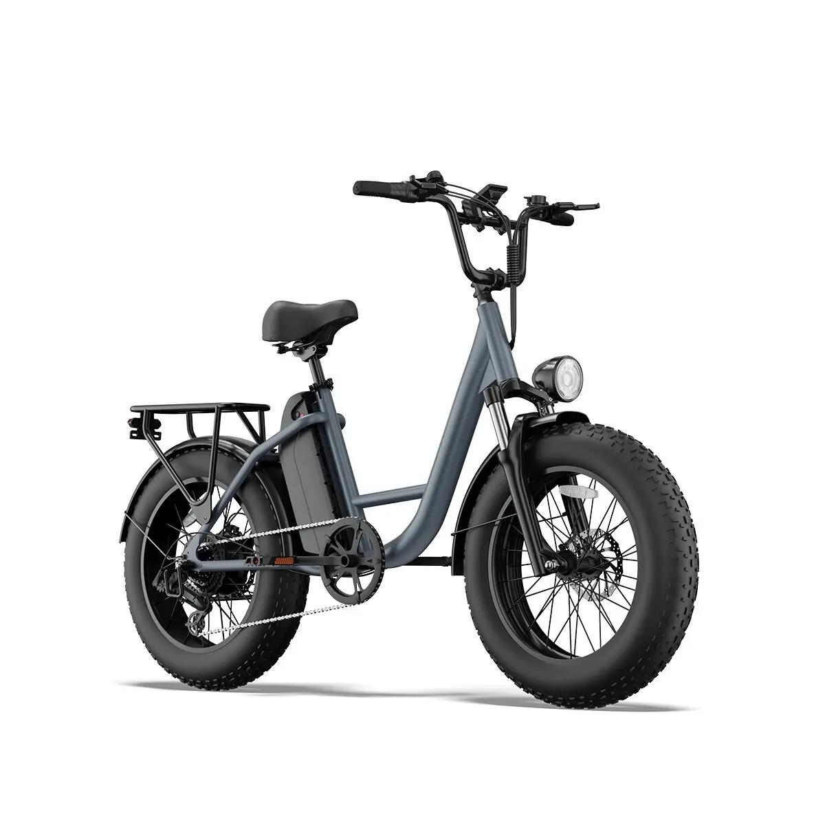 Bicicletta elettrica URLIFE E20 Pro con batteria da 48V 15.6Ah, pneumatici 20x4 3/6