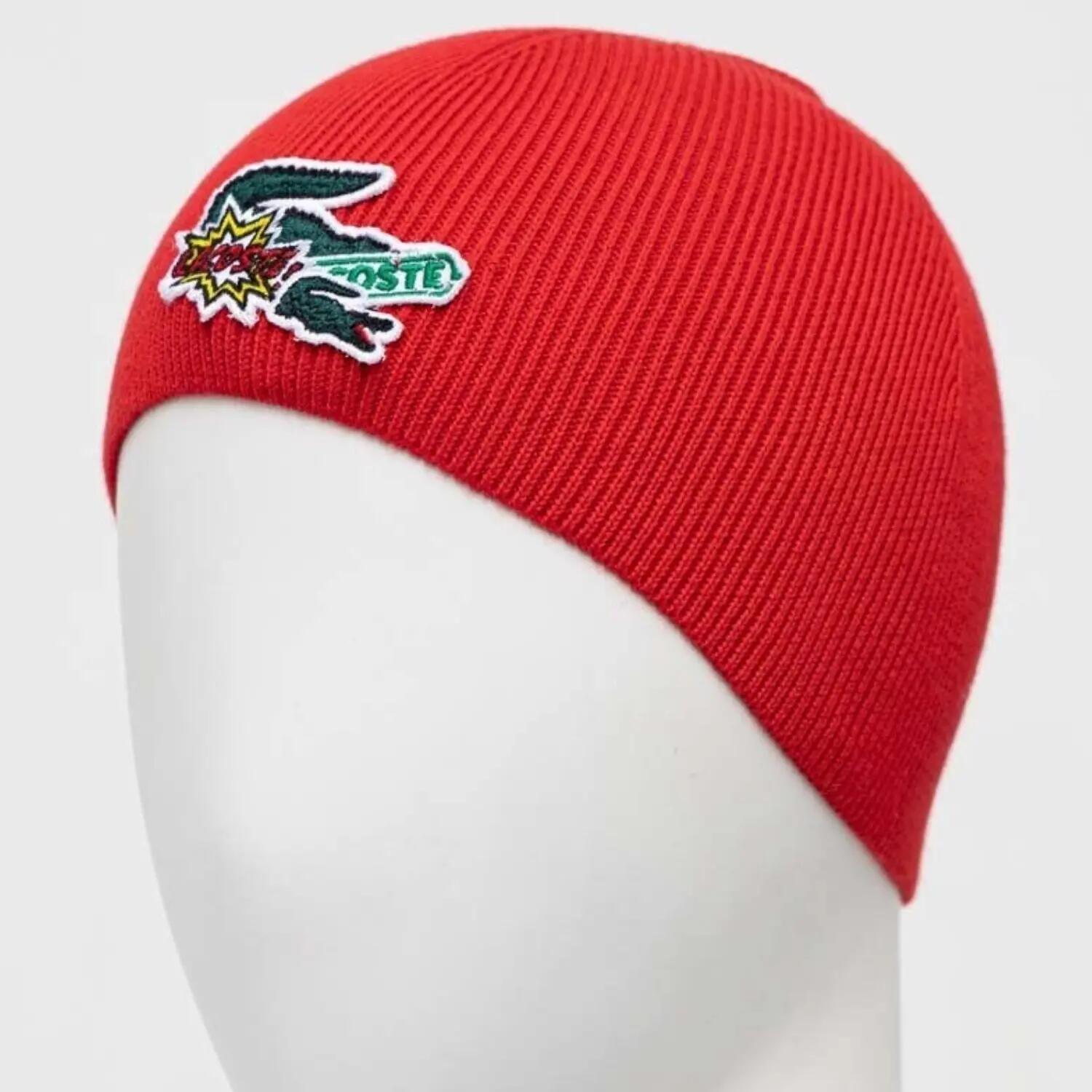 Czapka zimowa beanie dla dzieci Lacoste 3/3