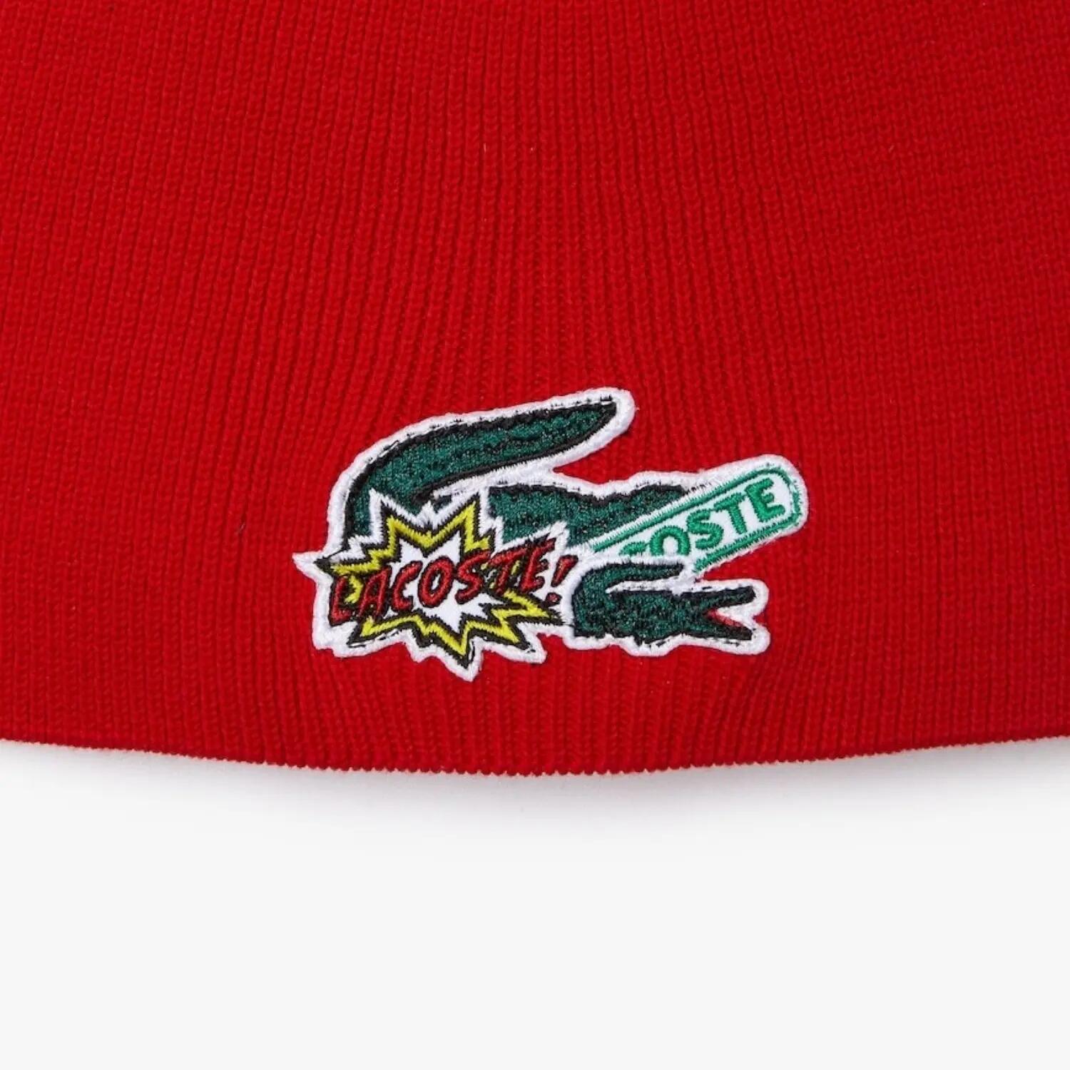 Czapka zimowa beanie dla dzieci Lacoste 2/3