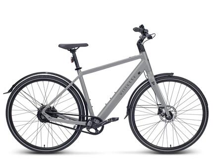 Vélo électrique Villette Le Mouvement automatique, batterie 10 Ah, gris celtic