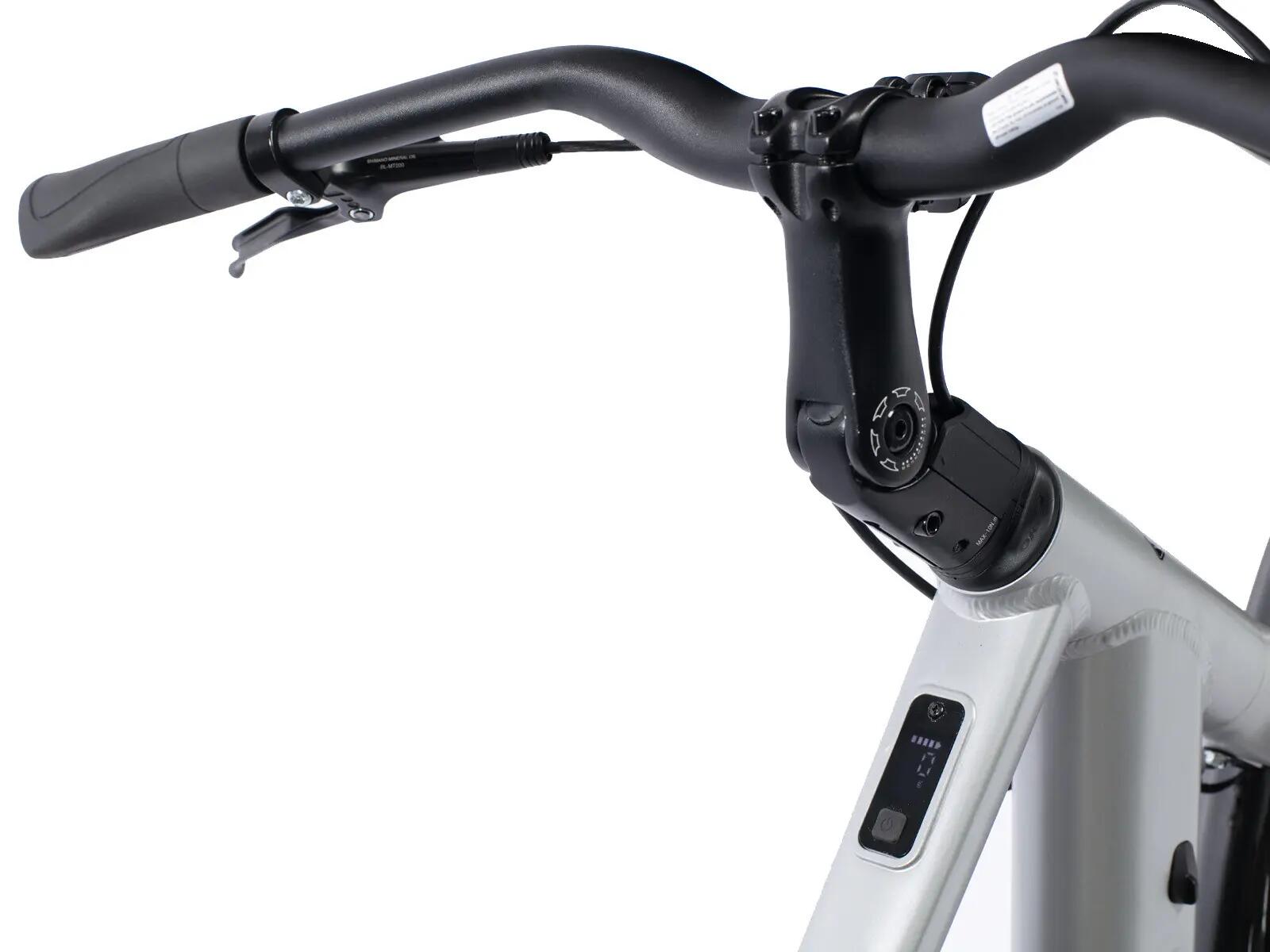 Villette Le Mouvement elektrische stadsfiets automaat 10 Ah Celtic grey 4/5