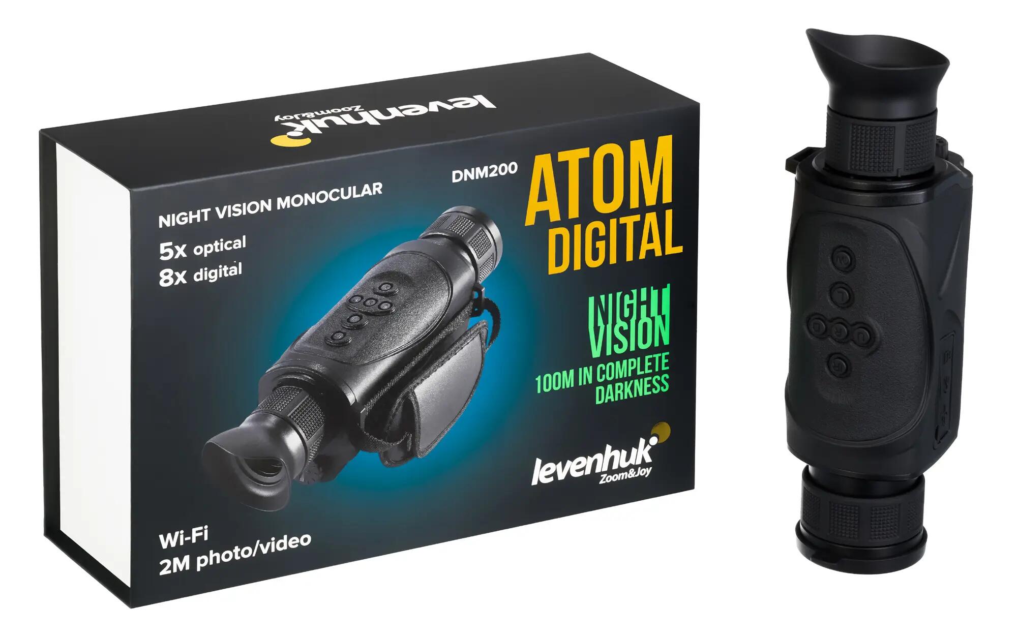 Monoculare visione notturna - Outdoor - 5x ottico, zoom 1–8x - DNM200 - Nero 4/14