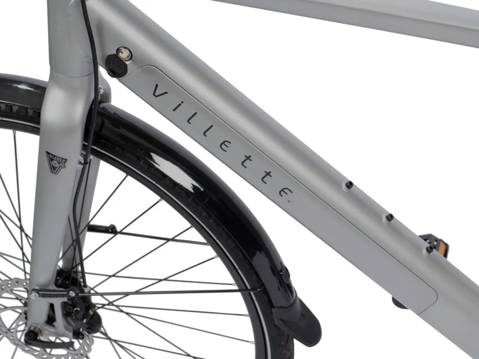 Villette Le Mouvement elektrische stadsfiets automaat 10 Ah Celtic grey 3/5