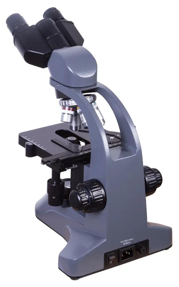 Microscopio - Laboratorio - Binoculare - 720B - Obiettivi acromatici - Nero 4/15