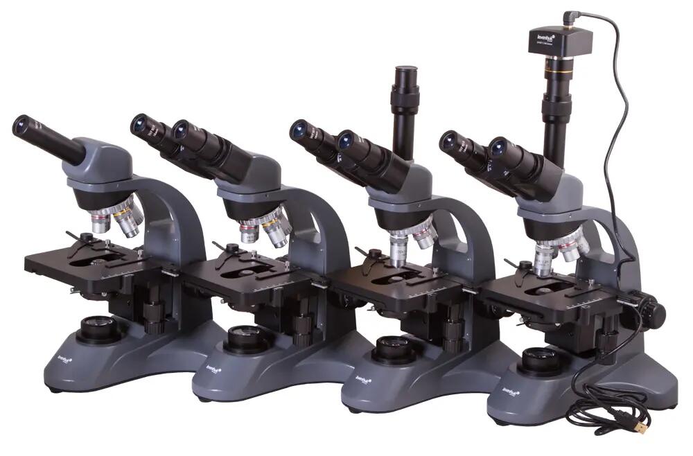Microscopio - Biologia - Trinoculare - Levenhuk 740T - nero 2/6