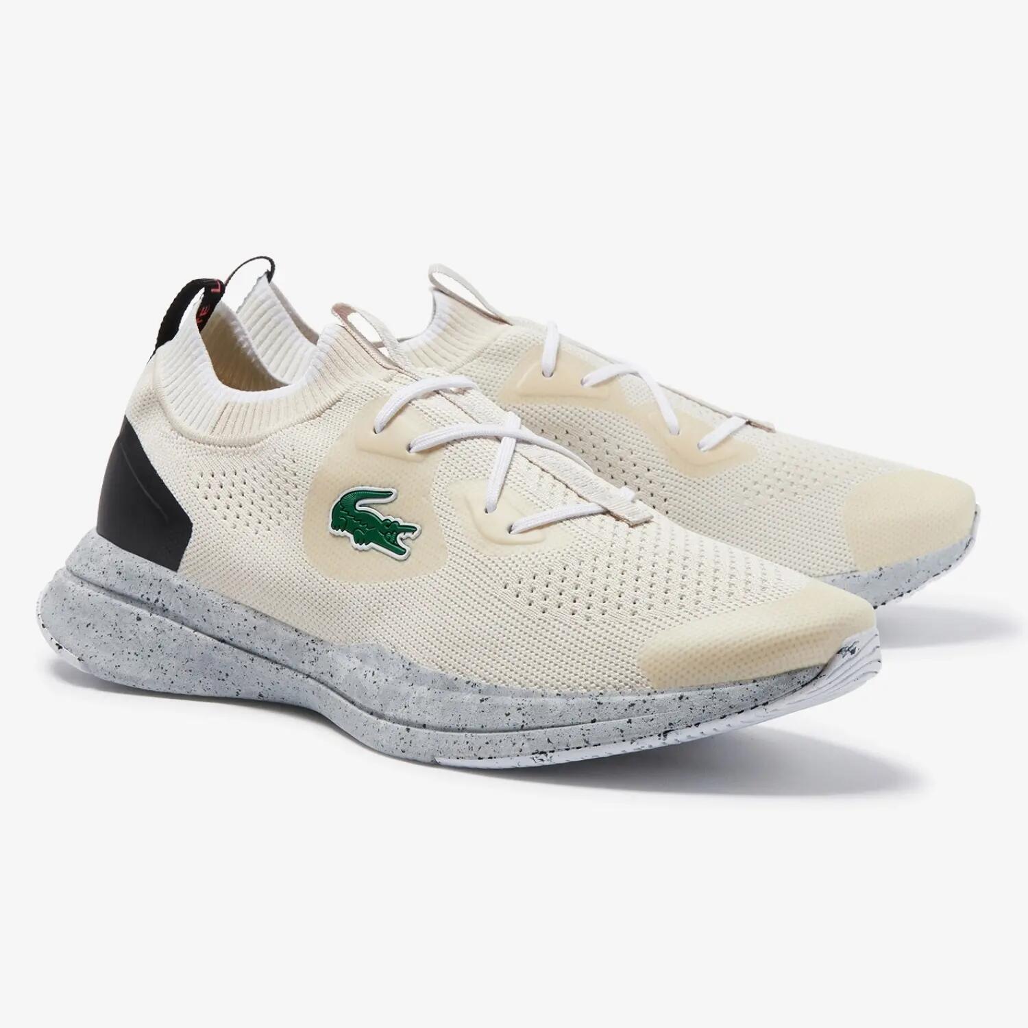 Scarpe sportive da running da donna Lacoste Neo Run crema 3/7