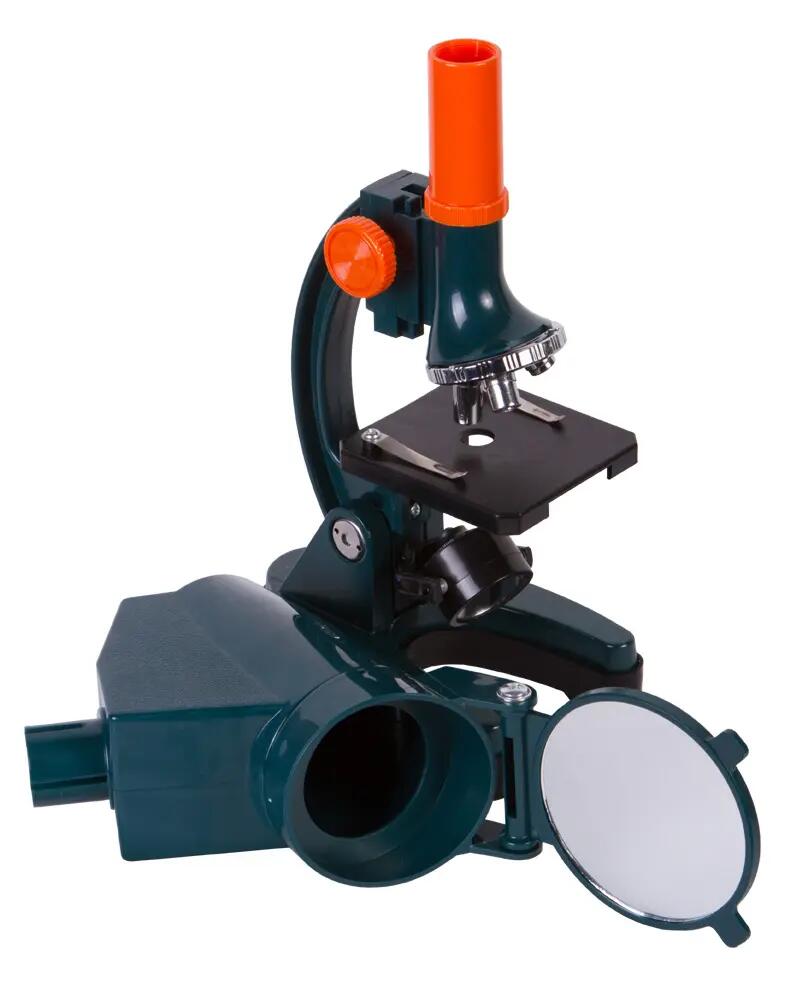 Microscopio educativo - 300–1200x - Kit 100 accessori - Nero 6/6