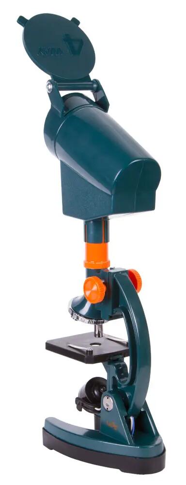 Microscopio educativo - 300–1200x - Kit 100 accessori - Nero 5/6