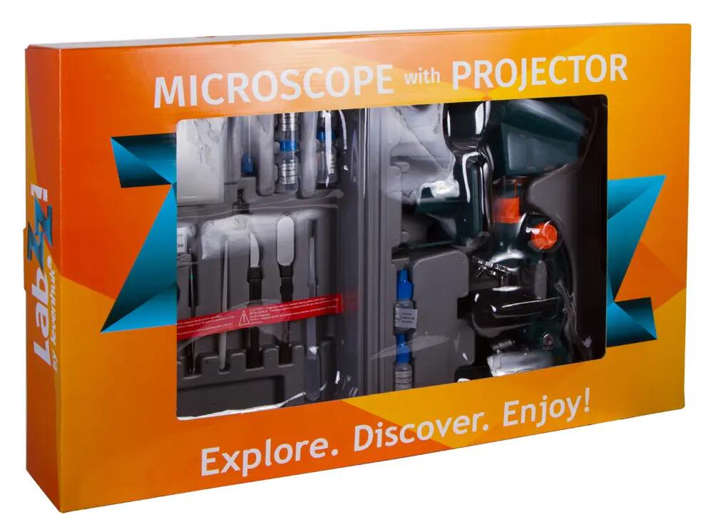 Microscopio educativo - 300–1200x - Kit 100 accessori - Nero 2/6