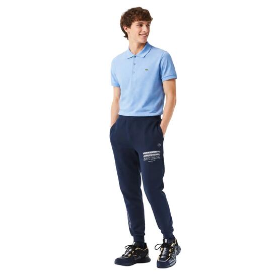 Pantalon de jogging homme Lacoste bleu marine