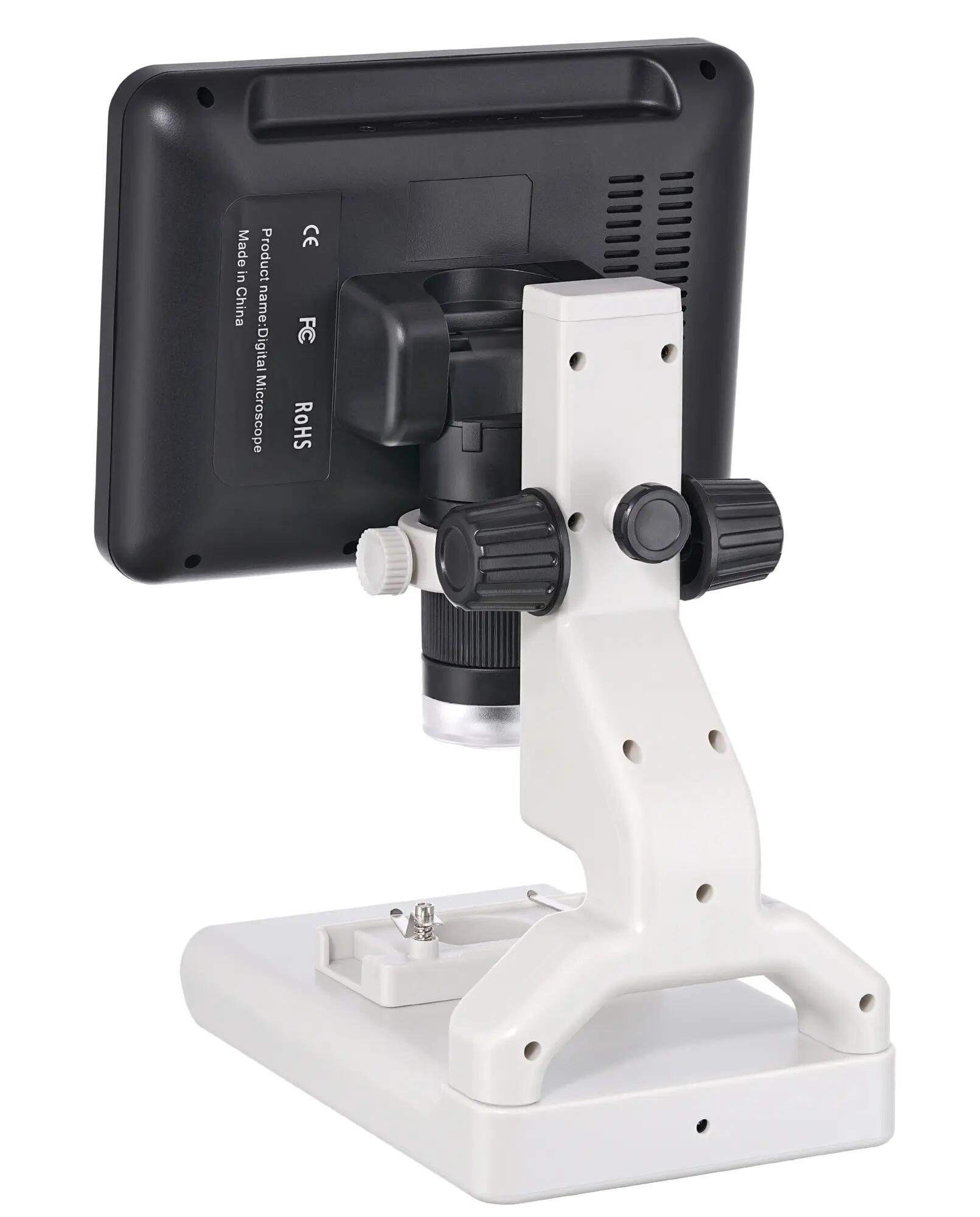 Microscopio digitale - 10–200x/10–50x - Rainbow DM700 - Nero 5/6