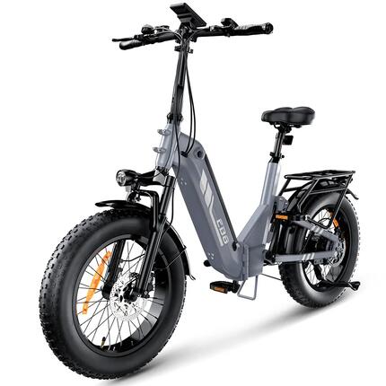 Elektrische fiets voor volwassenen iScooter EB8 48V 15Ah batterij 250W motor