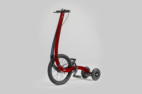 Halfbike | Vélo debout compact pour bouger tout le corps
