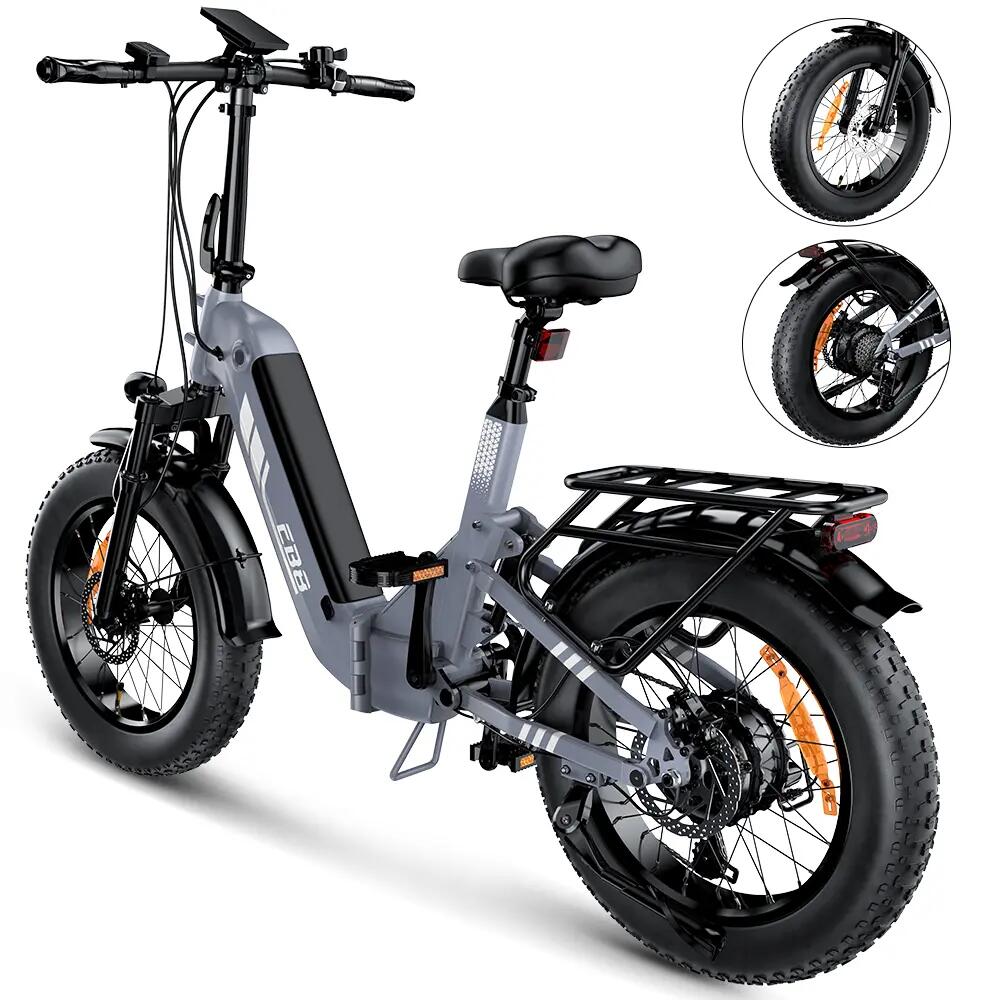 Elektrische fiets voor volwassenen iScooter EB8 48V 15Ah batterij 250W motor 3/15
