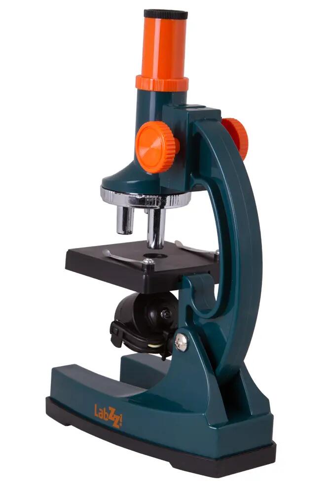 Microscopio per bambini - 100–300x, kit - LabZZ M1 - Nero 4/6
