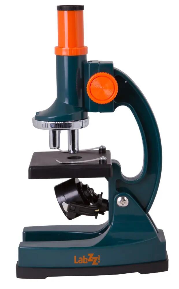 Microscopio per bambini - 100–300x, kit - LabZZ M1 - Nero 3/6
