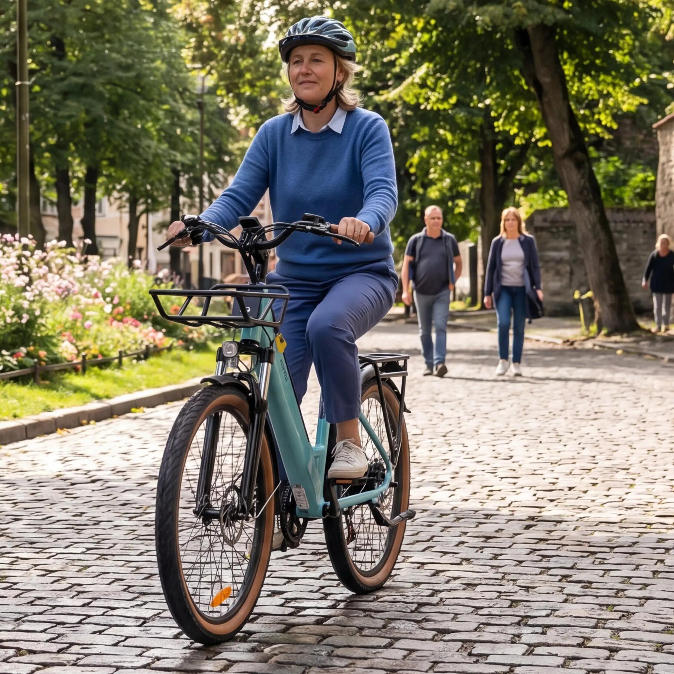 Bicicletta elettrica per adulti KAISDA K601, batteria da 36V 17.4Ah 3/14
