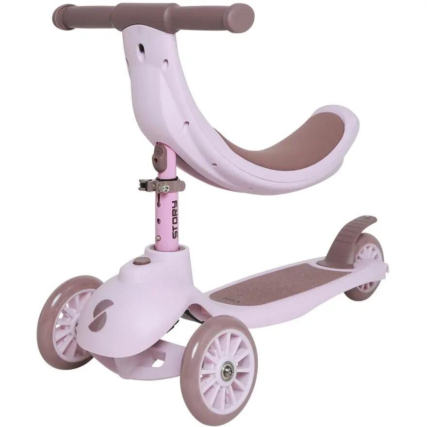 3-Rad-Kinderroller Original 4in1 LED, rosa 4/4