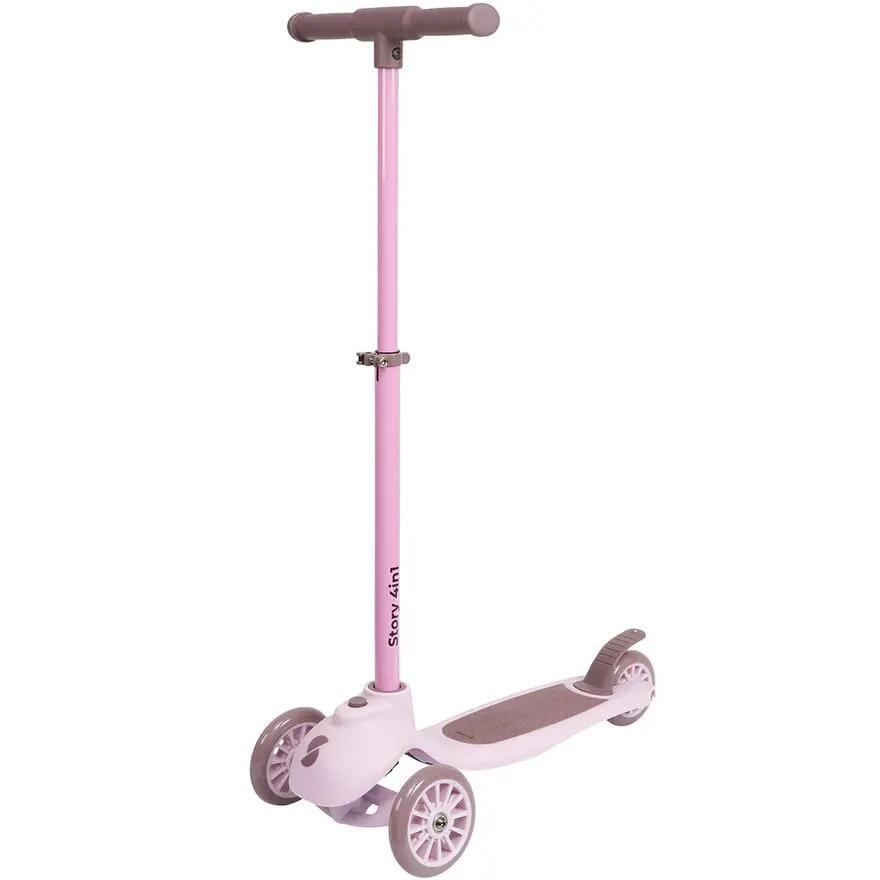 3-Rad-Kinderroller Original 4in1 LED, rosa 3/4