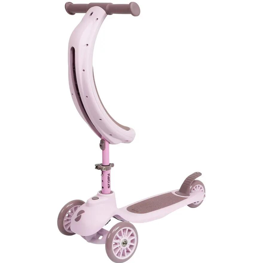 3-Rad-Kinderroller Original 4in1 LED, rosa 2/4