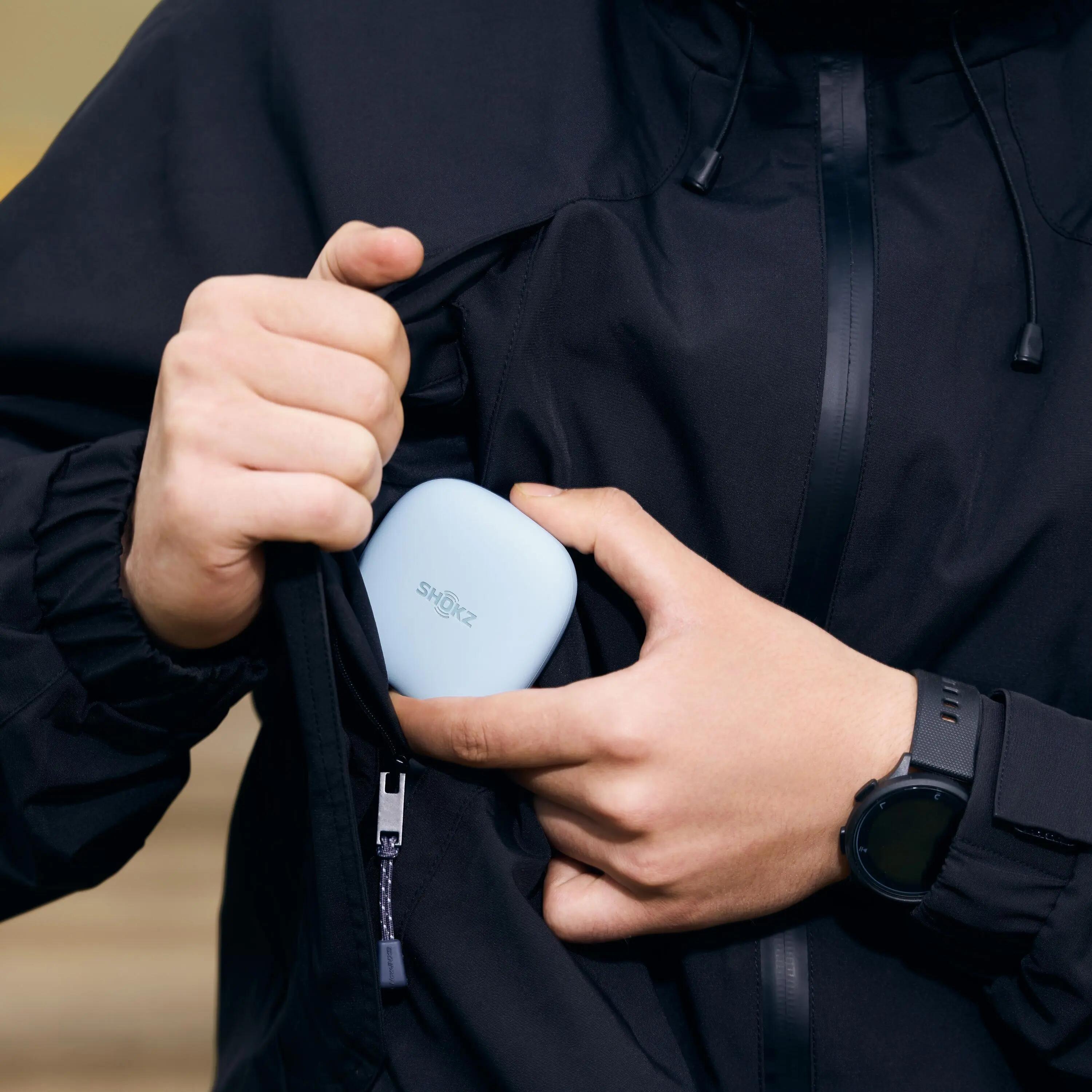 Écouteurs Bluetooth OpenFit Air 2 Bleu - Sport & Running 6/7