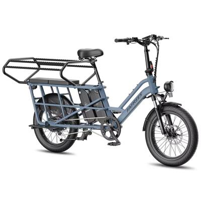 Longtail elektrische passagiersfiets ff20 cuv, afneembare dubbele 48v 12ah-accu