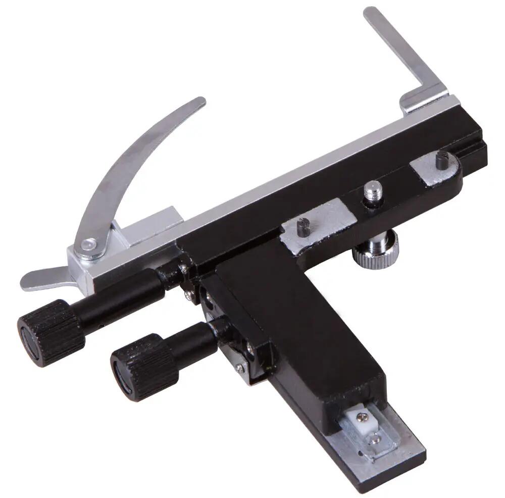 Carrello meccanico per microscopio MS3 - nonio - nero 4/6