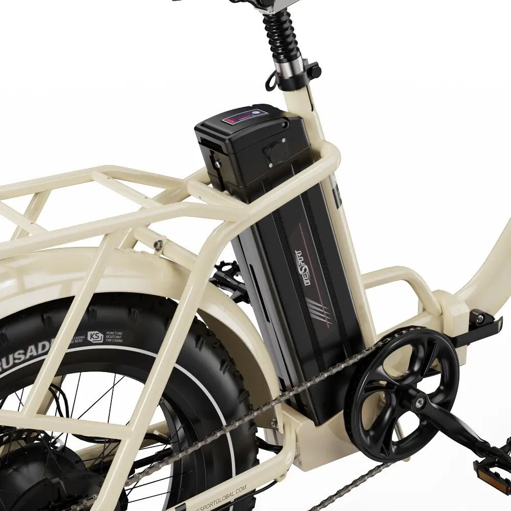 Rower elektryczny dla dorosłych ONESPORT OT16MAX z akumulatorem 48V 18Ah 10/15
