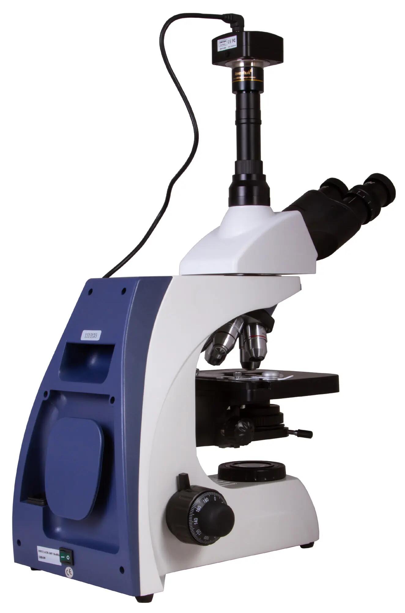 Microscopio trinoculare - MED D30T - semi‑plan acromatico 6/6