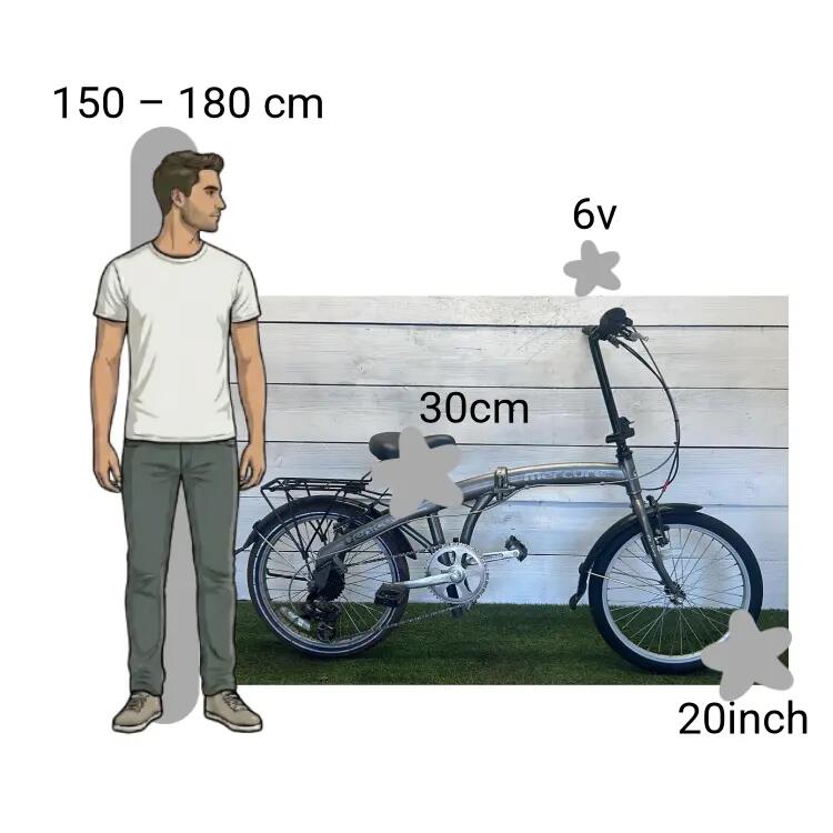 Vélo d’occasion Mercure Venica Vouwfiets 2/4