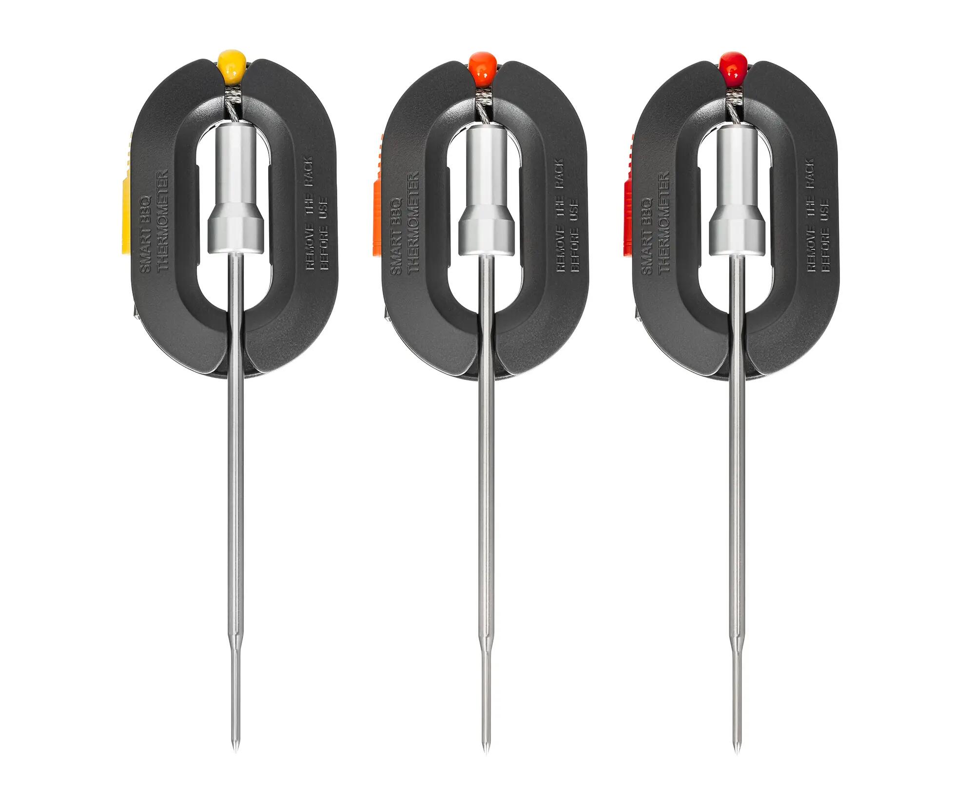 Termometro da cucina - Bluetooth - 3 sonde in acciaio - Wezzer Grill BT20 - Nero 6/6