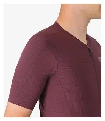 Maillot Manches Courtes Castelli Premio Evo Bordeaux 7/7