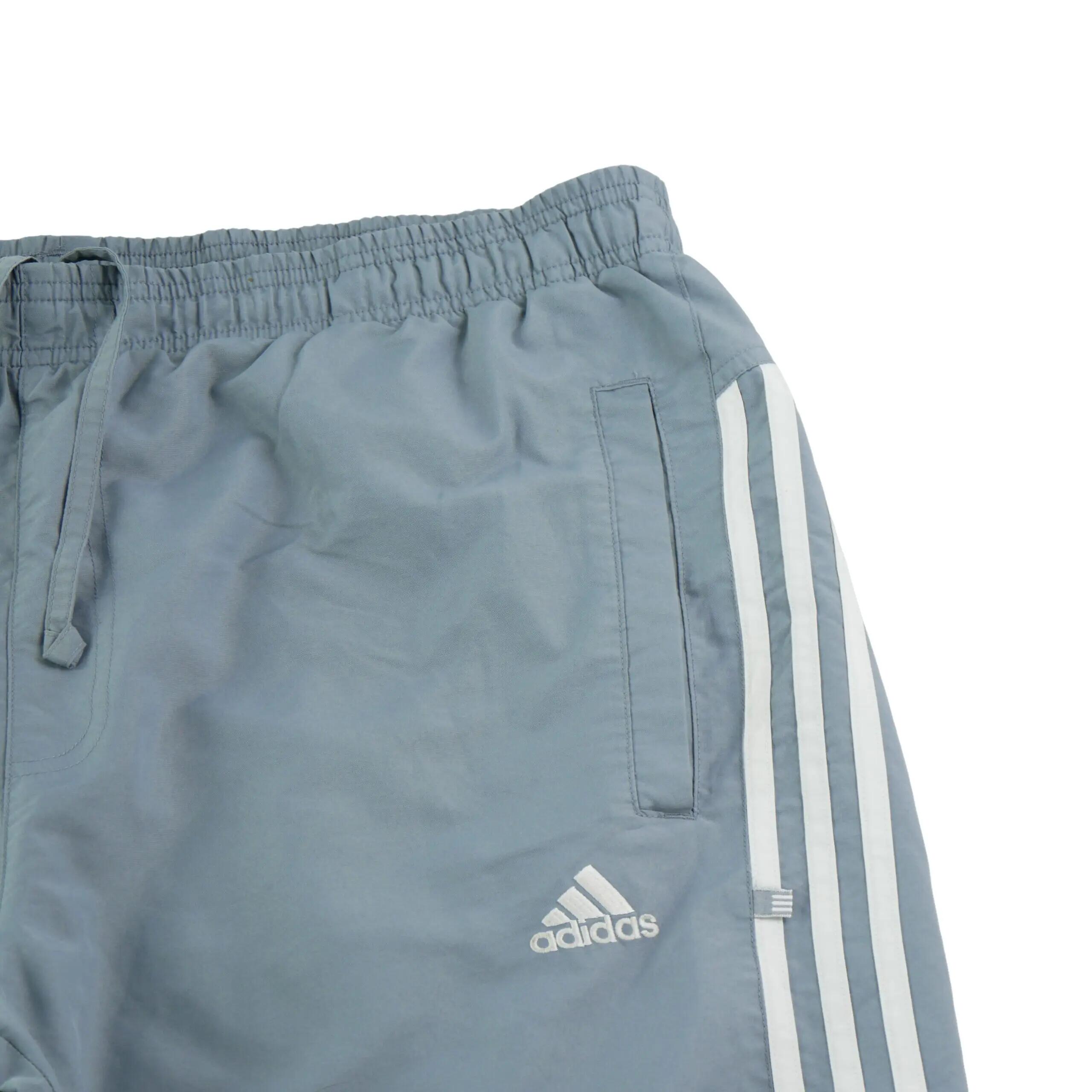 Tweedehands - Joggings voor heren Adidas met 3 witte strepen grijs - Als nieuw 4/6