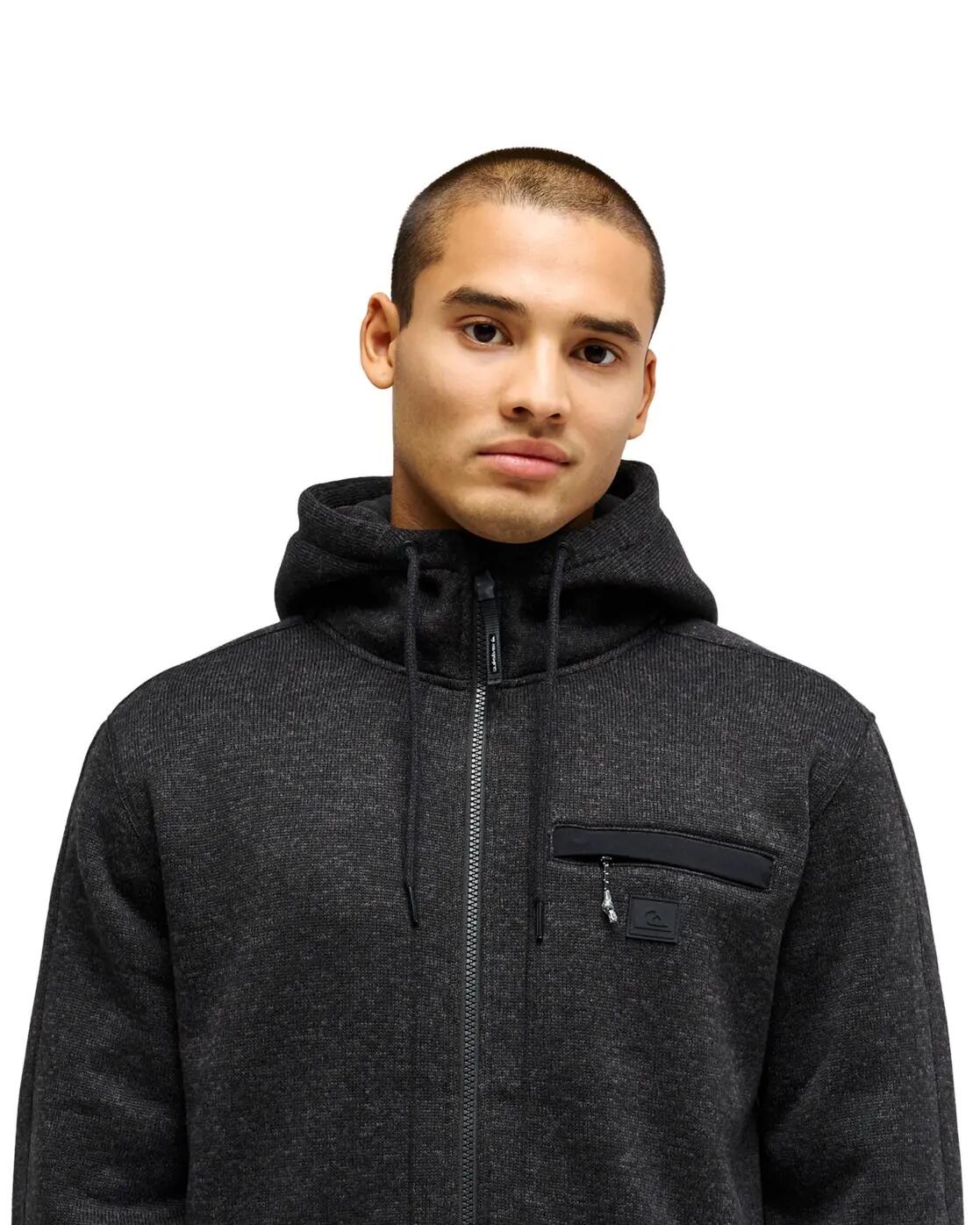 Sudadera Técnica con Cremallera KELLER OUTDOOR Negro Hombre 4/4